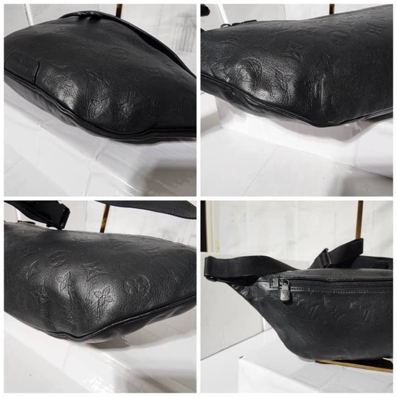 SOLD***Authentic LOUIS VUITTON Monogram Shadow Leather Discovery Bum/Waist Bag - Picture 7 of 15